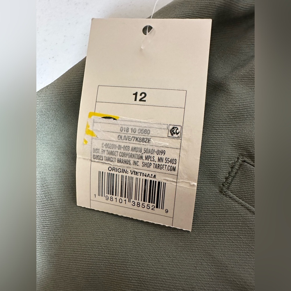 A New Day Olive Green Straight Trousers NWT - Picture 7 of 7